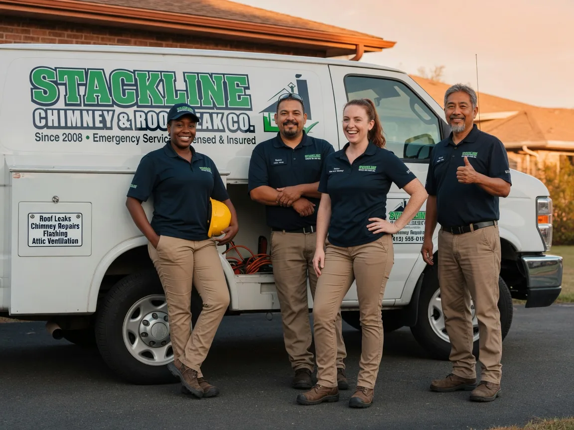 Chimney flashing repair company in Beverly, KS